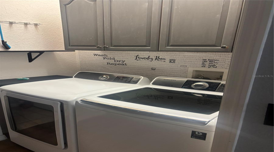 Laundry closet