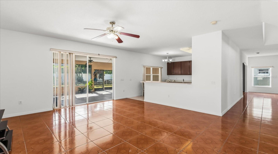 main living room/kitchen