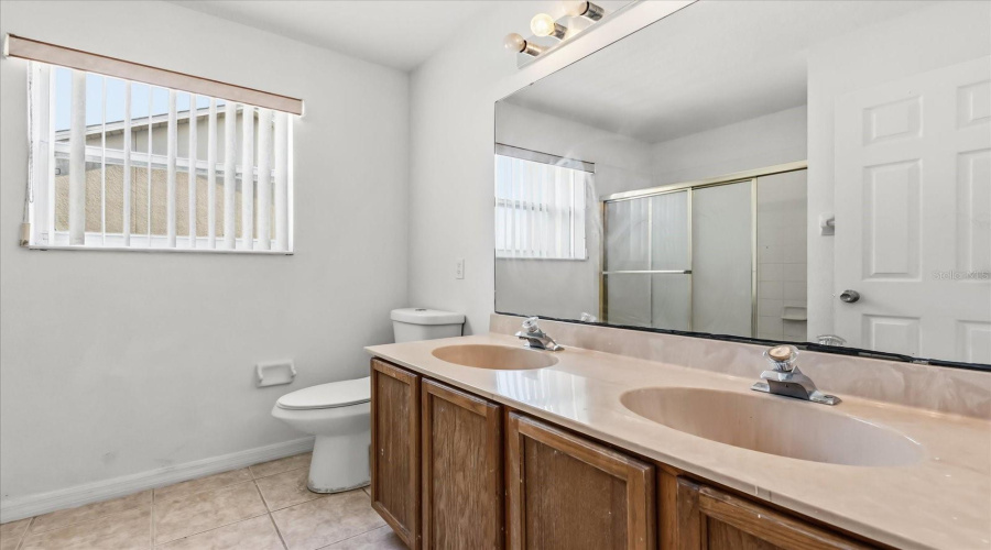 Jack and Jill bathroom B2