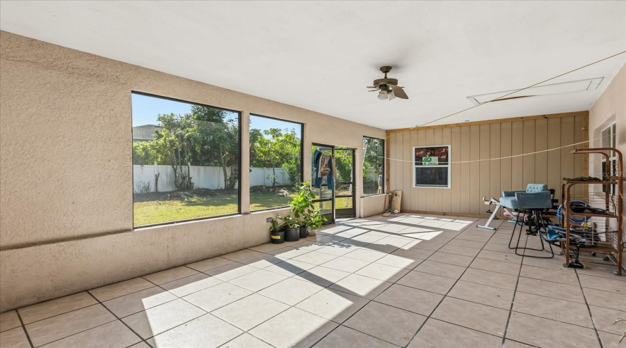 Enclosed Patio