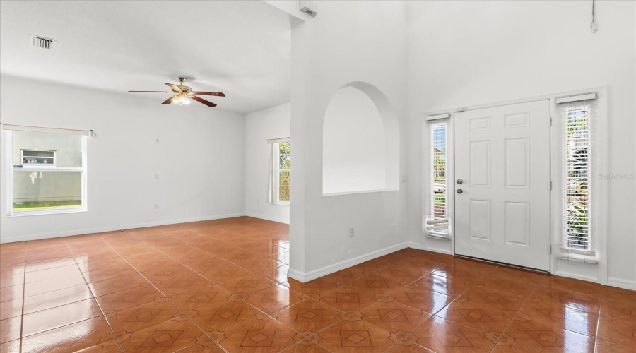 Interior entryway