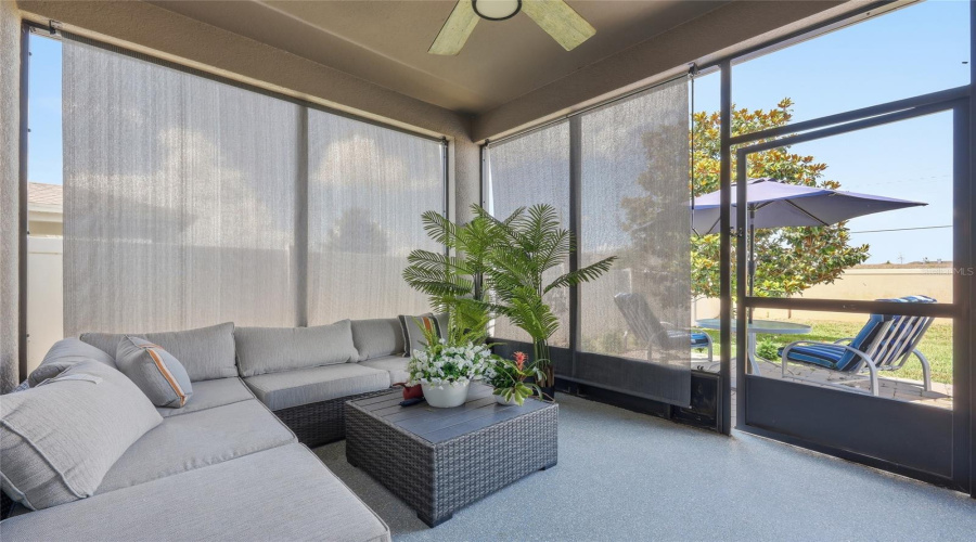 Screened Back Lanai