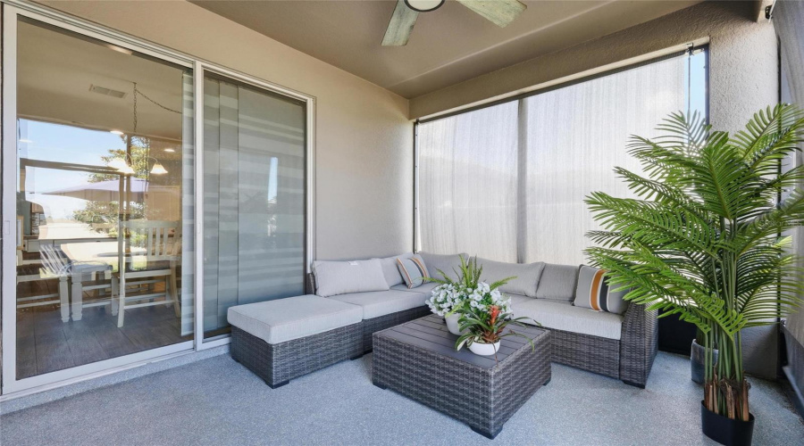 Screened Back Lanai