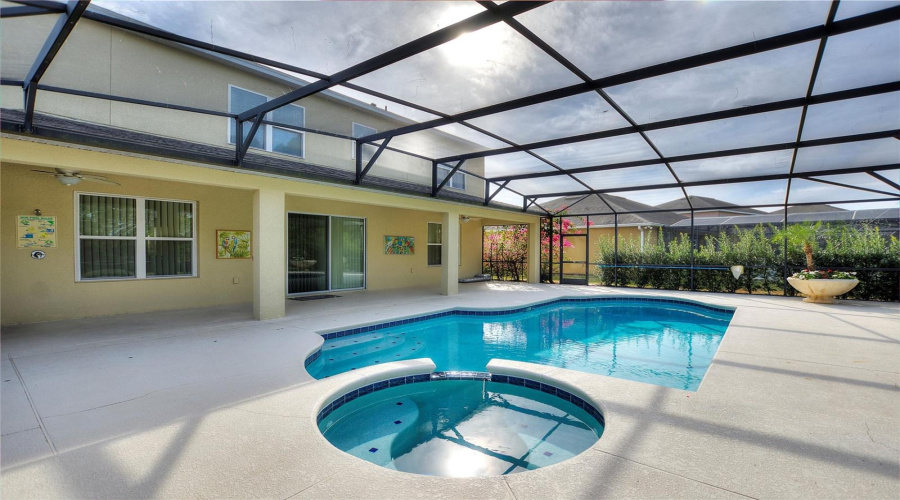 Pool and spa