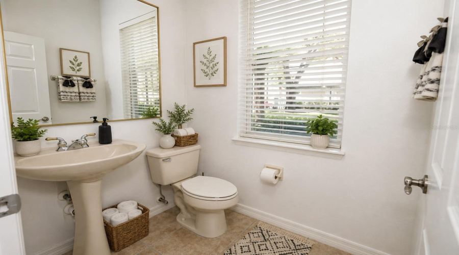 1st Floor Guest Bathroom.