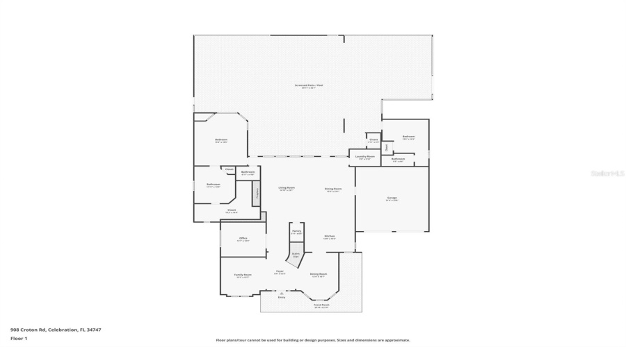 CELEBRATION, Florida 34747, 5 Bedrooms Bedrooms, ,4 BathroomsBathrooms,Residential,For Sale,CROTON,0,MFRO6410907