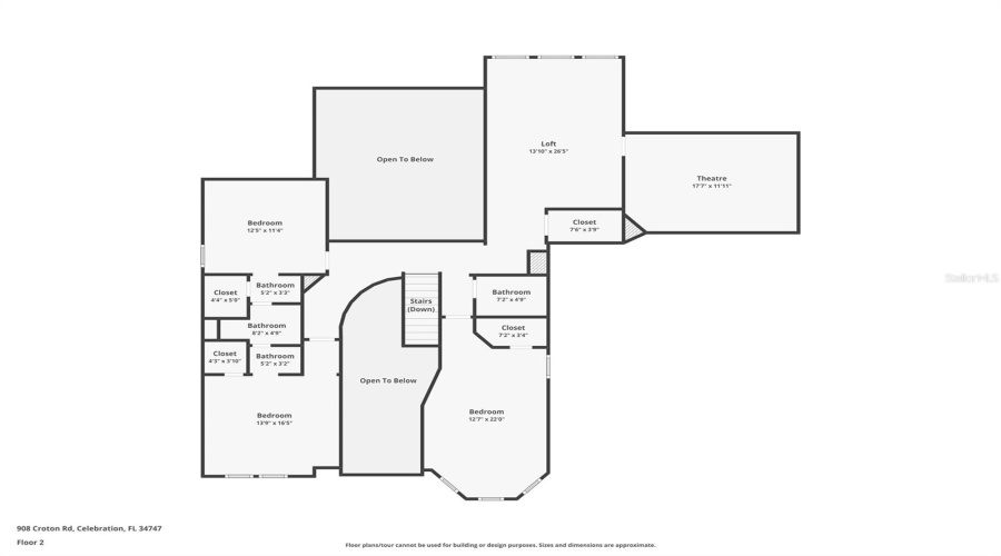CELEBRATION, Florida 34747, 5 Bedrooms Bedrooms, ,4 BathroomsBathrooms,Residential,For Sale,CROTON,0,MFRO6410907