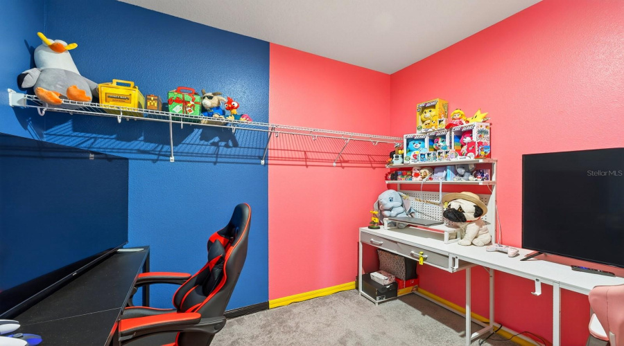 The Primary Bedroom walk-in closet is the size of a small room.