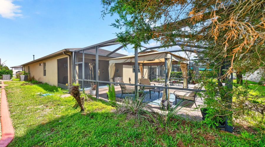 Located within a GUARD-GATED 55+ golf community, this inviting 3-bedroom, 2-bath residence provides the perfect combination of comfort, style, and LOW-MAINTENANCE Florida living.