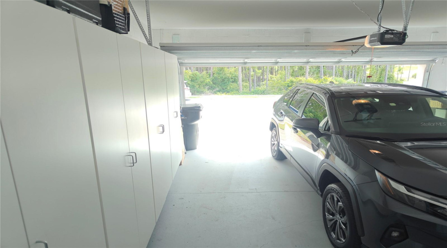 garage with opener