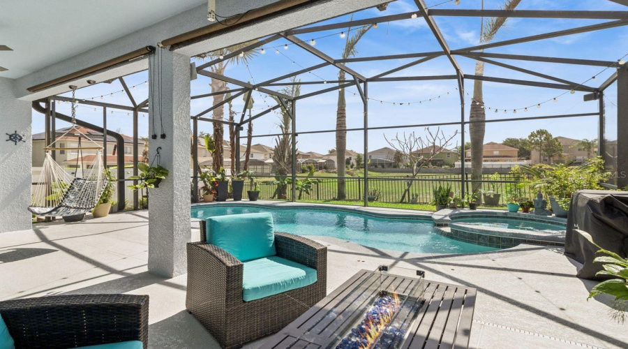 Lanai and Pool