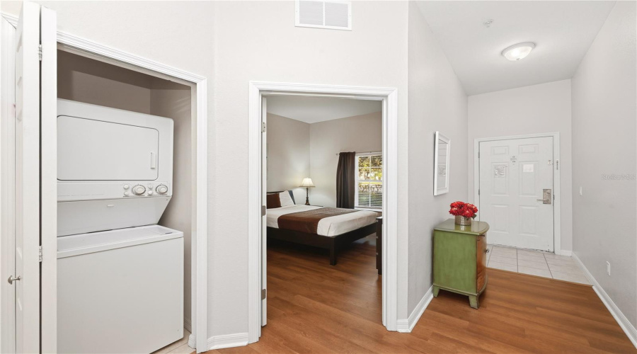 Laundry closet