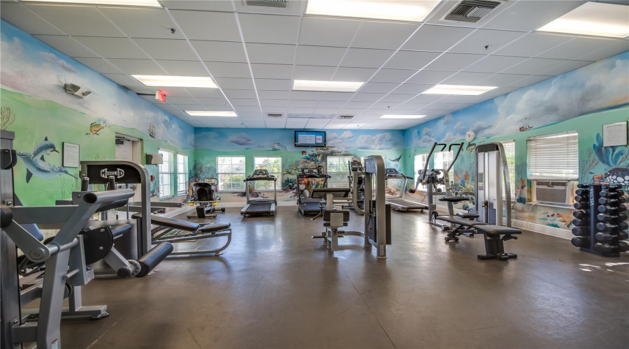 Fitness room