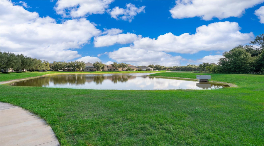 Enjoy serene pond and preserve views