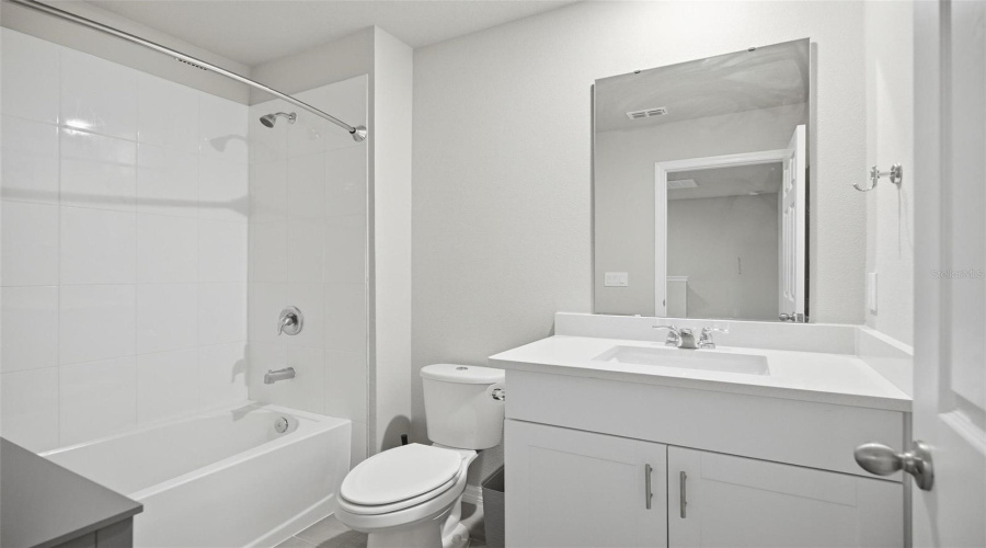 upstairs guest bathroom