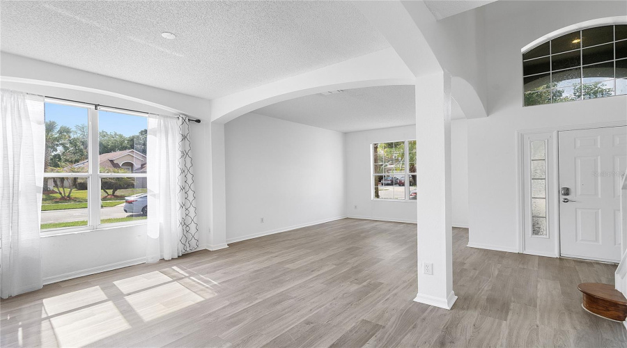 Dining Room & Living Room