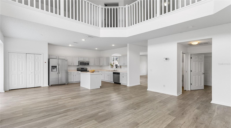 Family Room & Kitchen