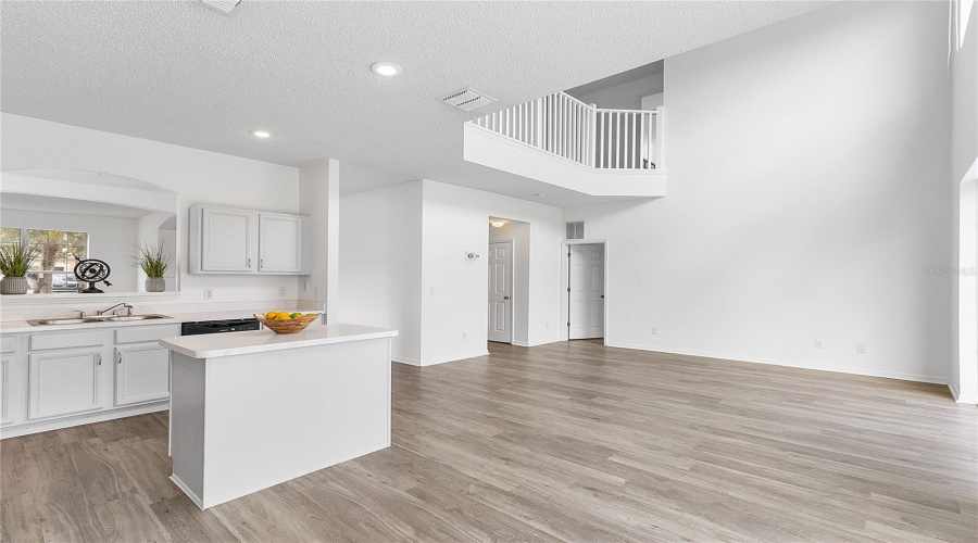 Family Room & Kitchen