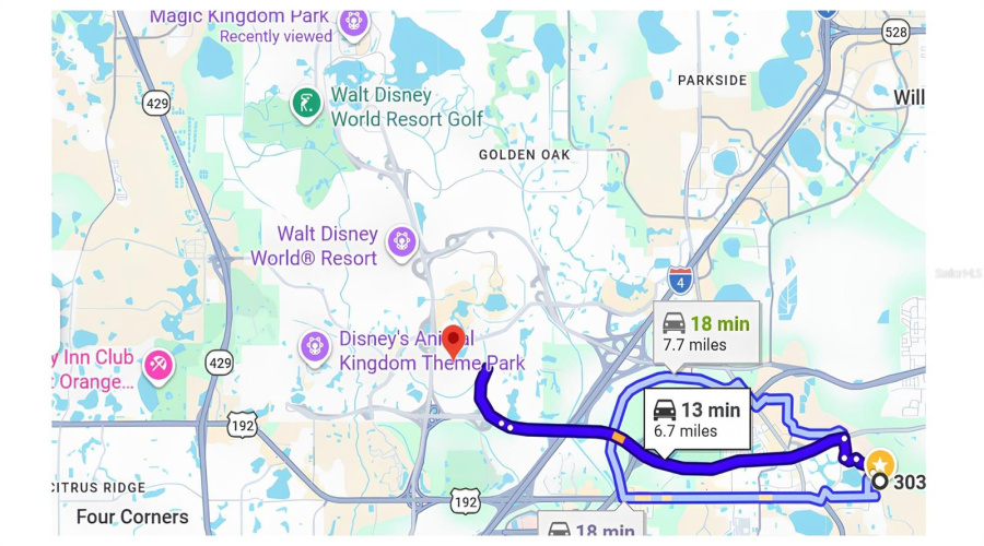 House to Disney World