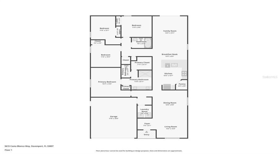DAVENPORT, Florida 33897, 4 Bedrooms Bedrooms, ,2 BathroomsBathrooms,Residential,For Sale,COSTA BLANCA,0,MFRO6410948