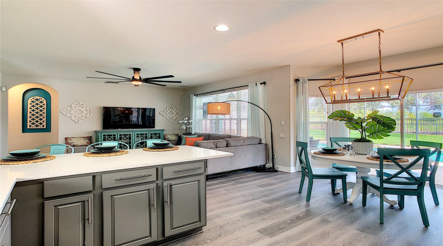 Kitchen-Breakfast Area-Family Room