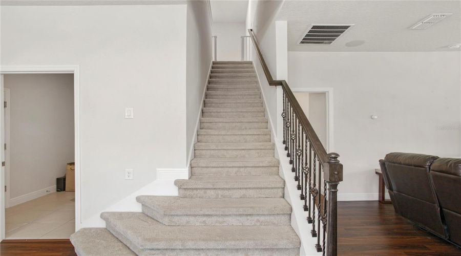 Stairs to upstairs
