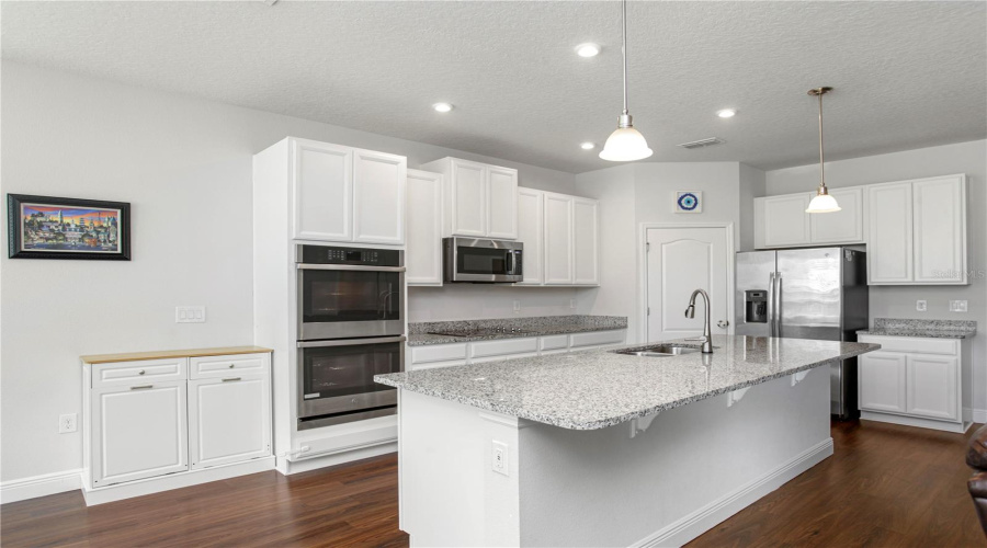 Kitchen/Granite Countertops + Pantry