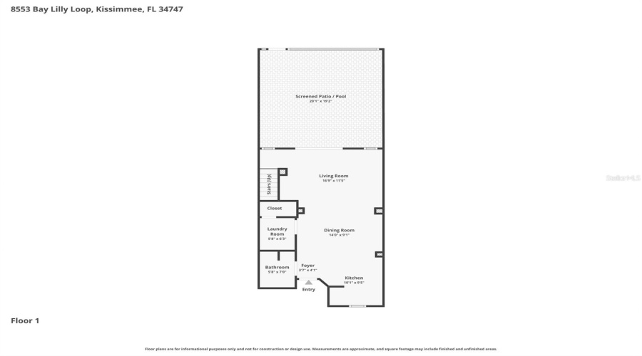 KISSIMMEE, Florida 34747, 3 Bedrooms Bedrooms, ,2 BathroomsBathrooms,Residential,For Sale,BAY LILLY,0,MFRO6412829