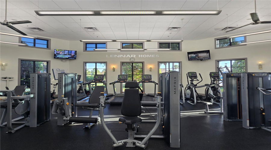 Clubhouse Gym