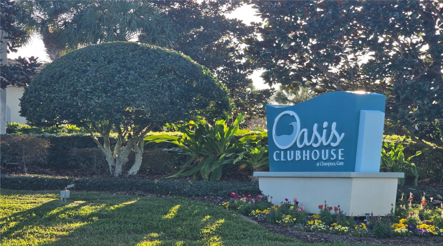 Clubhouse Entrance