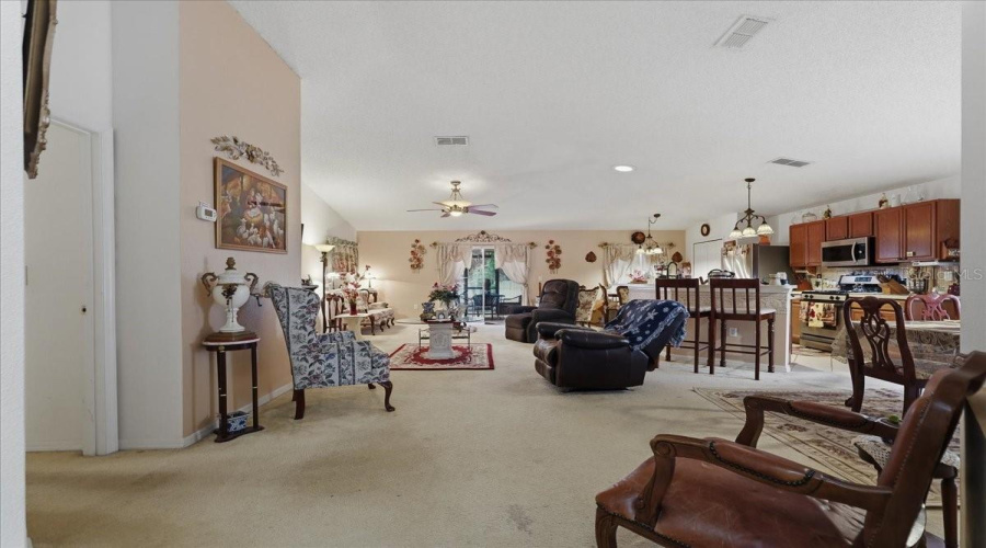 Open floor plan