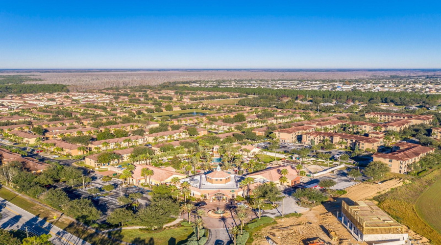 Aerial view of Regal Palms Community