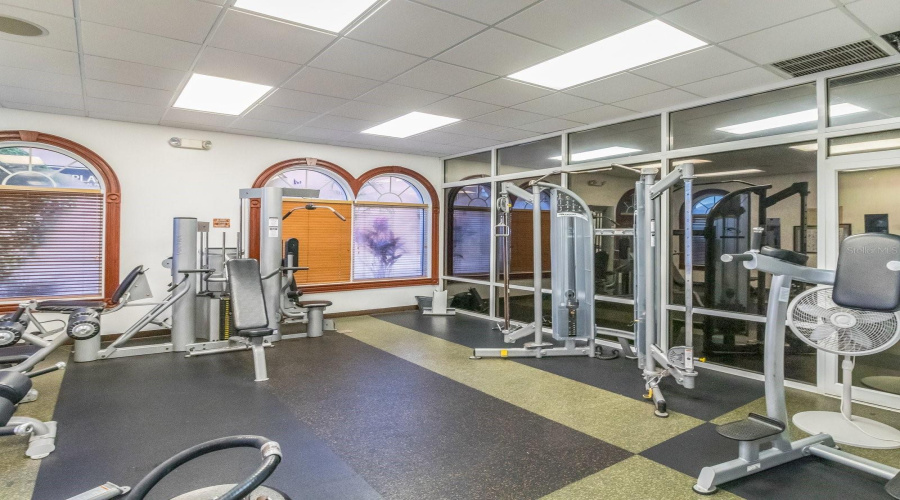 Gym facility at Regal Palms