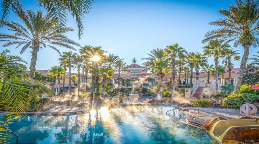 Serene waters at Regal Palms