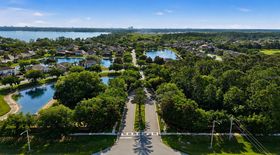 ARIEL VIEW OF COMMUNITY