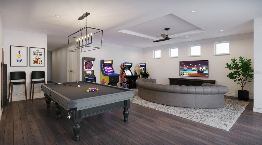 Virtual Game Room/ Great Living Area