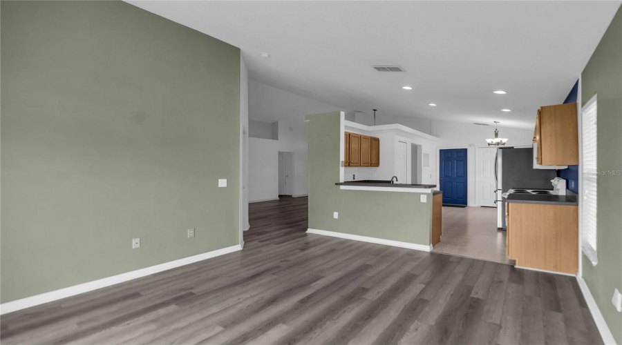 Family Room & Kitchen