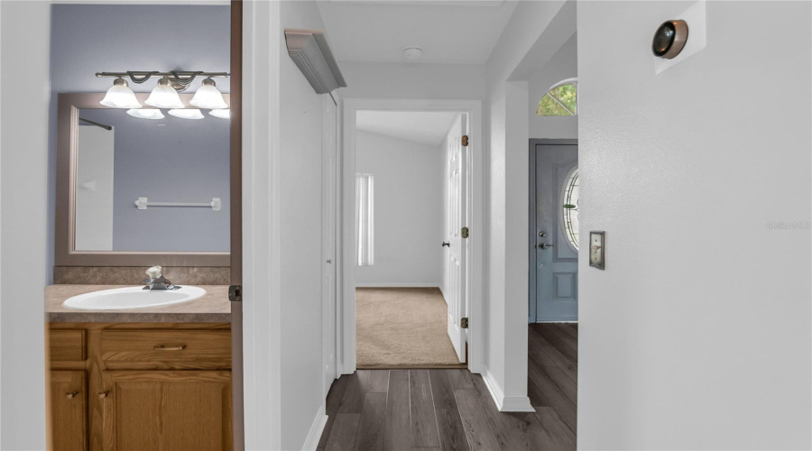 Guest Bath & Hallway