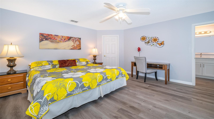 Primary Bedroom with Walk In Closet