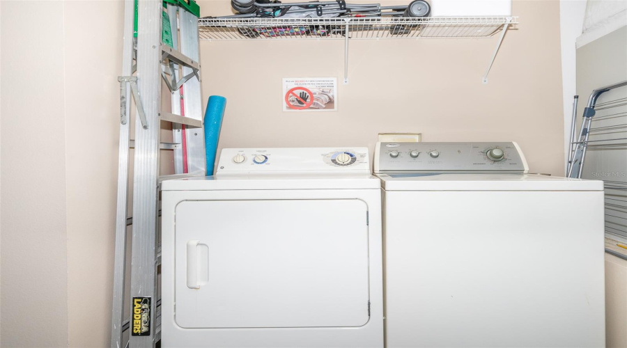 Laundry Room in the garage