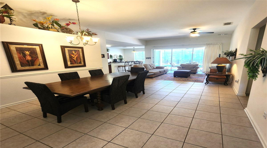Open Concept Dining Room