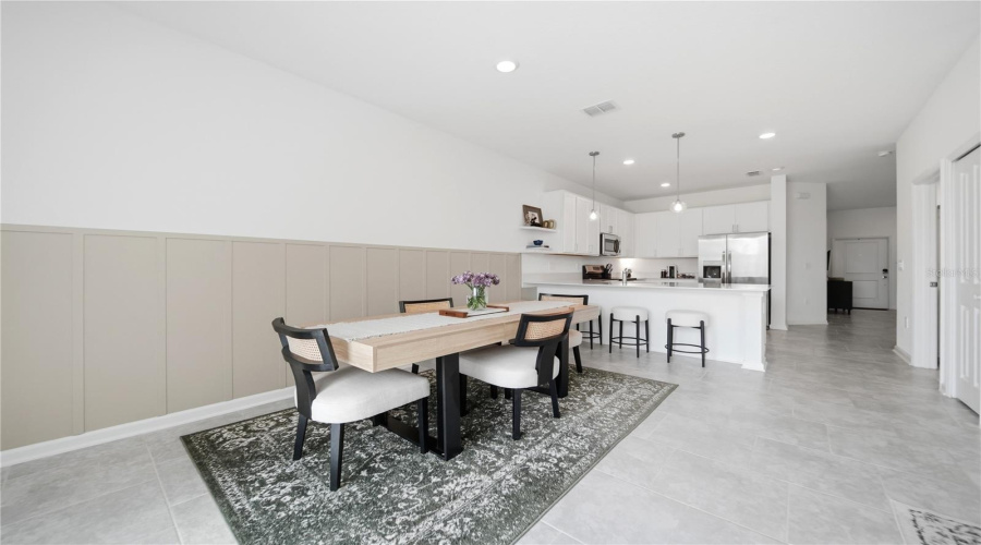 Dining area