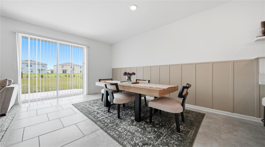 Dining area