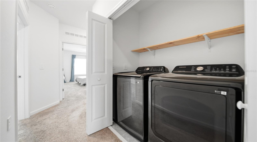 In house laundry unit