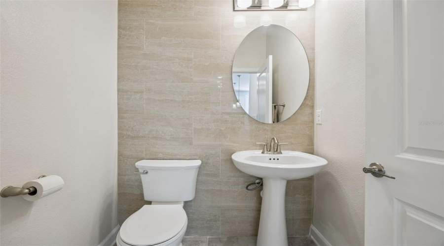 Half bath 1st floor