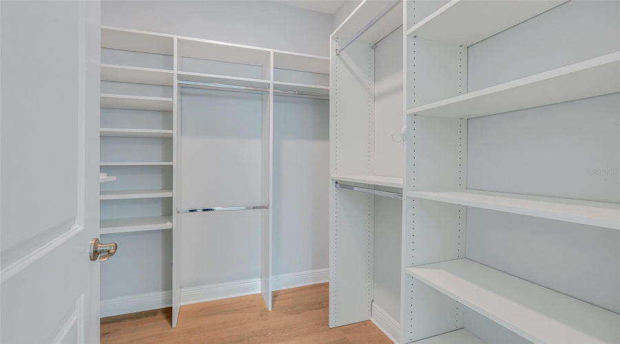 bedroom #3 closet