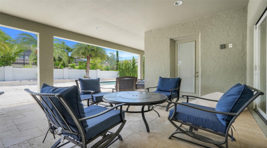 private pool area