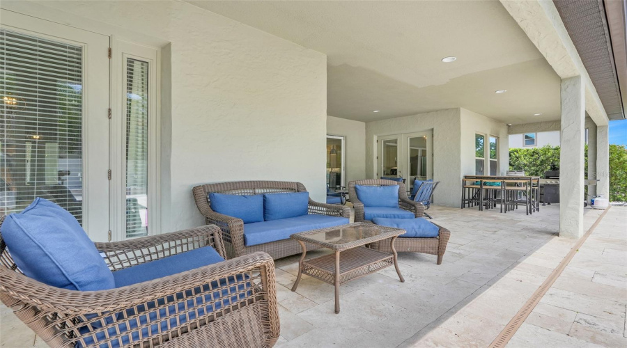 private pool area
