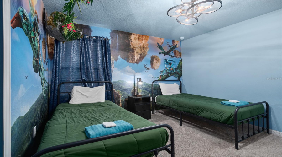 Bedroom 6 upstairs   Avatar theme  bathroom 6 is shared in alcove with bedroom 7