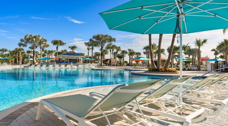 resort style pool